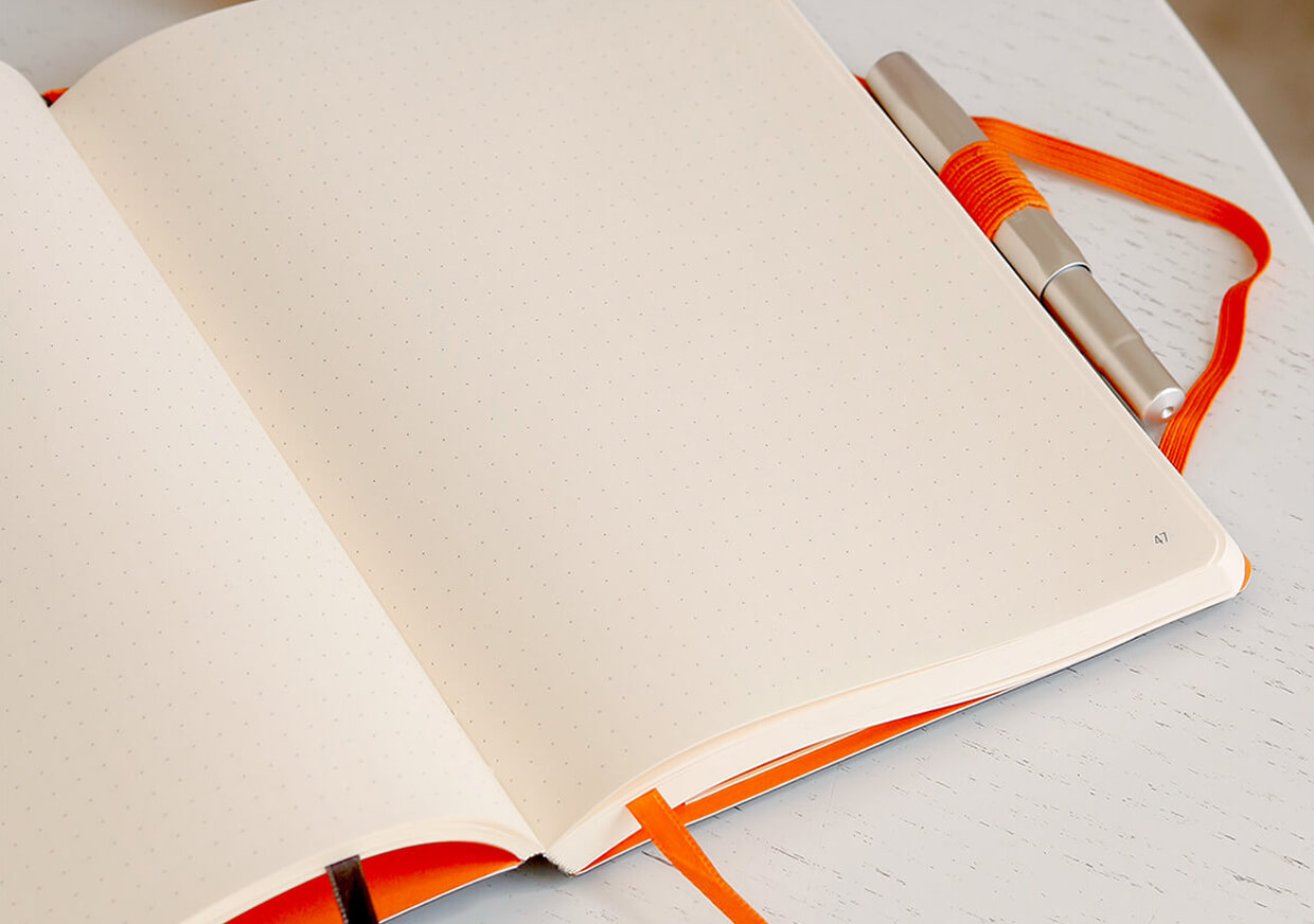 Bodkovaný zápisník